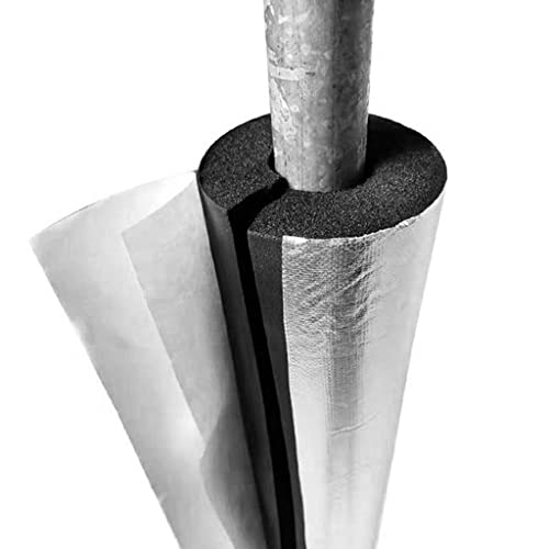 DXHYYM 95 cm Rohrisolierung Mit Folie Auf Der Rückseite, Rohrisolierschlauch 7/8" 1" 1-1/3" 1-5/7" 2" 1-1/8" 3" 3-1/2" 4" Wasserrohrummantelung Im Freien Frostschutzrohrisolierung DXHYYM 95 cm Rohrisolierung Mit Folie Auf Der Rückseite, Rohrisolierschlauch 7/8" 1" 1-1/3" 1-5/7" 2" 1-1/8" 3" 3-1/2" 4" Wasserrohrummantelung Im Freien Frostschutzrohrisolierung von DXHYYM
