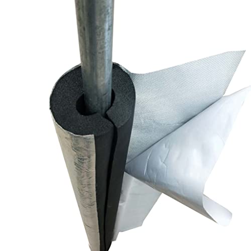 DXHYYM Rohrisolierung, Außen-Wasserrohr-Isolierrohr, Selbstklebende Schaumstoffrohr-Isolierabdeckungen 22 Mm 27 Mm 34 Mm 43 Mm 48 Mm 60 Mm 76 Mm, Frostschutzmittel/Wasserdicht DXHYYM Rohrisolierung, Außen-Wasserrohr-Isolierrohr, Selbstklebende Schaumstoffrohr-Isolierabdeckungen 22 Mm 27 Mm 34 Mm 43 Mm 48 Mm 60 Mm 76 Mm, Frostschutzmittel/Wasserdicht von DXHYYM