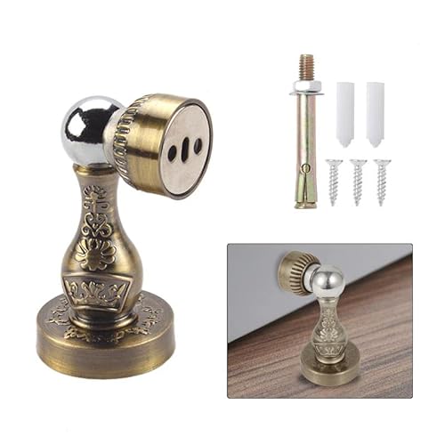 DXJ Türstopper, Magnetisch Türstopper zur Boden oder Wandmontage, Türfeststeller Aussenbereich Door Handle Protectors Türstopper Klinke Funktionelles Wohnaccessoire, Türpuffer halten Türen offen von DXJ