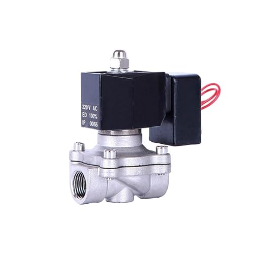 Energy Saving Normally Closed Solenoid Valve Stainless Steel Switch Water Valves 24 Hours Energize Not Fever 12V 24V 220V(1-1/2",24VAC) von DXKWRKUFN