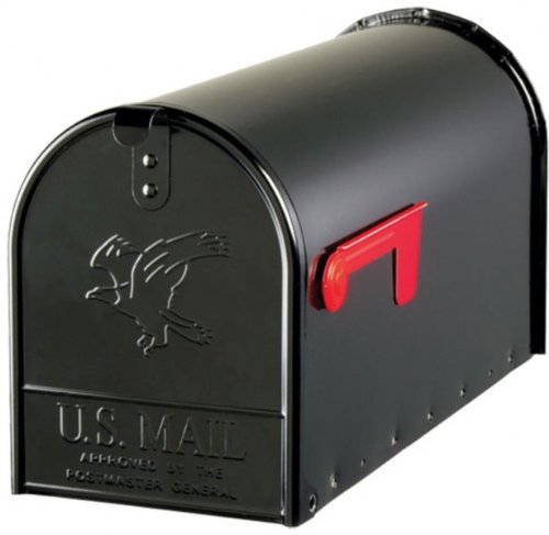 Original U.S. Mailbox - ELITE - Stahl - schwarz - Gr. T2 von DXQ