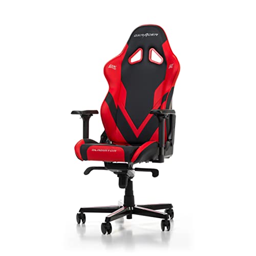 DXRacer (das Orginal Gladiator G001 Gaming Stuhl, Kunstleder, Schwarz-rot, 200 cm von DXRacer