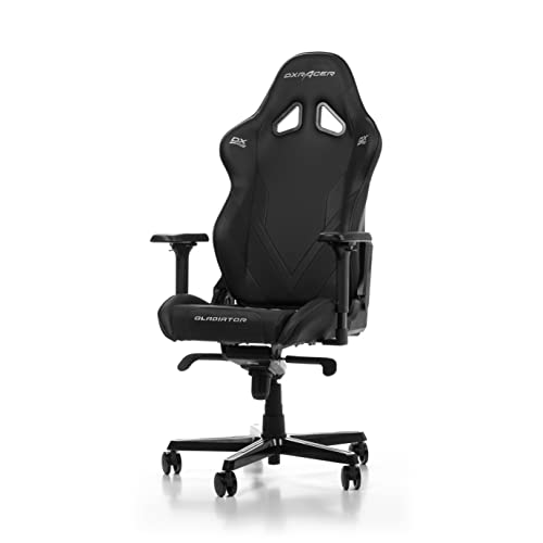 DXRacer (das Orginal Gladiator G001 Gaming Stuhl, Kunstleder, Schwarz, 200 cm von DXRacer