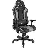 DXRacer Gaming Stuhl K-Serie, OH-KA99-NG Kunstleder grau, Gestell schwarz von DXRacer