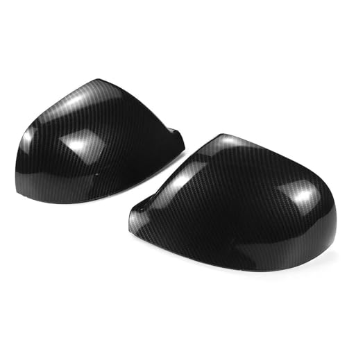 DXURFIPG Rückspiegel Abdeckung Für VW Für Amarok V6 2H S1 S6 S7 Pickup 2011-2020 Auto-Rückspiegel-Abdeckkappe(Carbon Fiber Look) von DXURFIPG
