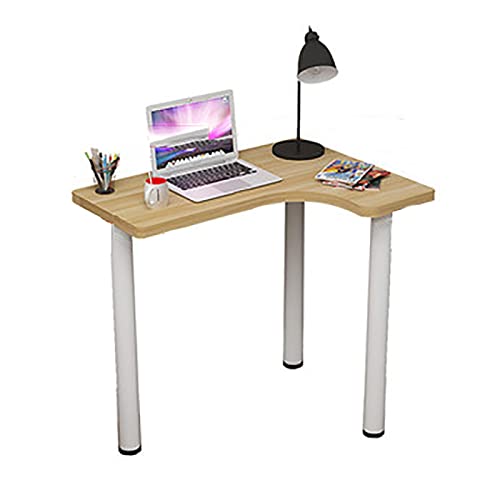 DXYDZSWD Computerschreibtisch, Kleiner Wohnung Eckschreibtisch/Schreibtisch, MDF +. Kohlenstoffstahl-Beinschalter, for Wohnzimmer, Schlafzimmer, Büro-Tisch(2,A) von DXYDZSWD