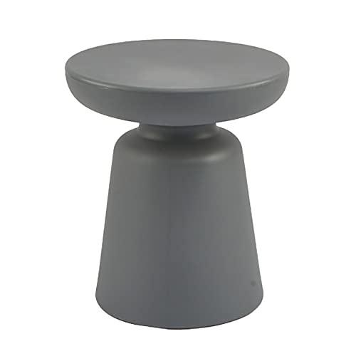 DXYDZSWD PE-Sofa-Beistelltisch, beweglicher runder Couchtisch im nordischen INS-Stil, for Wohnzimmer, Schlafzimmer und Balkon in kleinen Wohnungen (Φ40 x 44 cm)(C) von DXYDZSWD