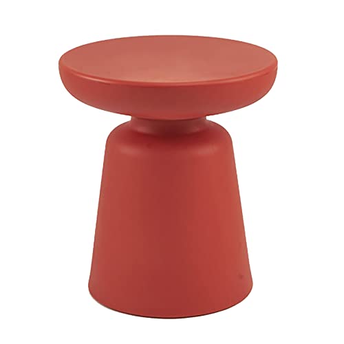 DXYDZSWD PE-Sofa-Beistelltisch, beweglicher runder Couchtisch im nordischen INS-Stil, for Wohnzimmer, Schlafzimmer und Balkon in kleinen Wohnungen (Φ40 x 44 cm)(G) von DXYDZSWD