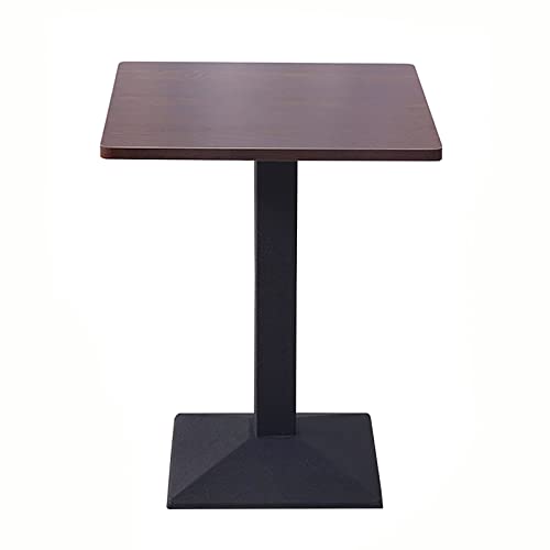 DXYDZSWD Quadratischer Couchtisch, Verhandlungstisch, for zwanglose Ausstellungsbar, Rezeption, Café, Milchteeladen (60 x 60 x 75 cm)(A) von DXYDZSWD
