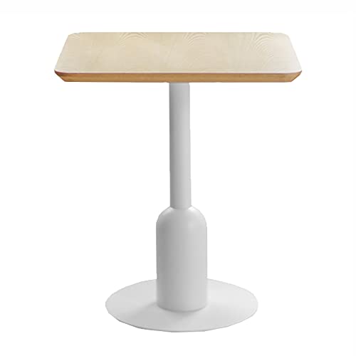 DXYDZSWD Quadratischer Esstisch, Verhandlungstisch im nordischen Stil, for zwanglose Ausstellungsbars, Rezeptionen, Cafés und Milchteeläden (H75 cm)(D,70cm) von DXYDZSWD