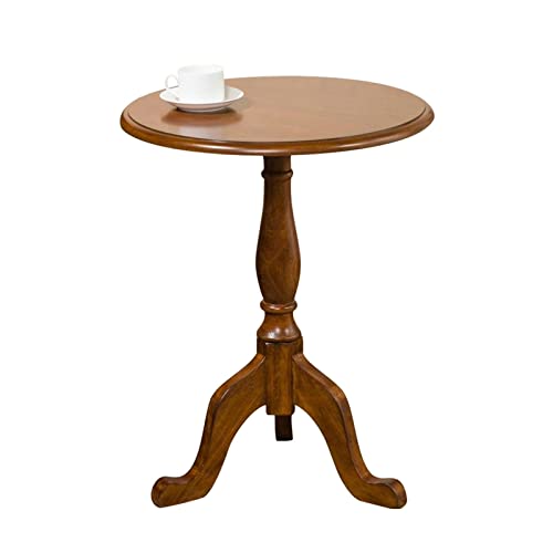 DXYDZSWD Runder Couchtisch, minimalistischer amerikanischer Sofa-Beistelltisch, for das Wohnzimmerschlafzimmer in kleinen Wohnungen(C) von DXYDZSWD