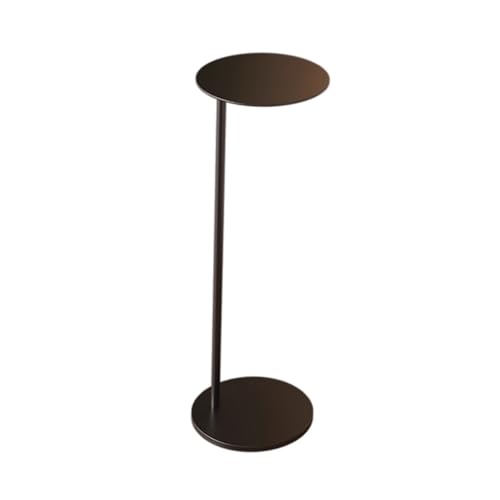 DXYDZSWD Sofa-Beistelltisch, Minimalismus, extrem schmaler Couchtisch aus Metall, for Hotelzimmer, Wohnzimmer, Balkon, Nachttisch(Black,20x70cm) von DXYDZSWD