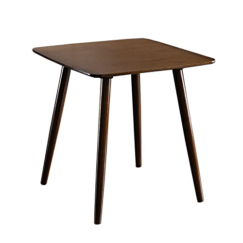 DXYDZSWD Square Coffee Table, Simple Household Solid Wood Dining Desk, for Small Apartment Living Room, Bedroom，Balcony(70x70x72cm) von DXYDZSWD