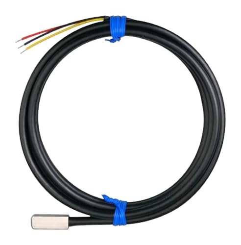 DXZXDJIU Digitaler Oberflächentemperatursensor, Klebesonde mit RVVP-Kabel for genaue Temperaturmessung(0.5 Meter) von DXZXDJIU