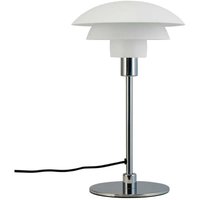 [GEBRAUCHT] B-Ware Dyberg Larsen Tischlampe Leuchte Morph Weiß Chrom Hauptlampe Höhe 35 Cm Metall von DYBERG LARSEN