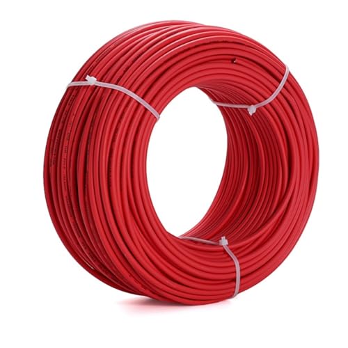50 Meter/Rolle PV-Kabel 6 mm2 (10 AWG), Solarkabel, rotes oder schwarzes PV-Kabel, Draht, Kupferleiter, XLPE-Mantel von DYBOZSHF