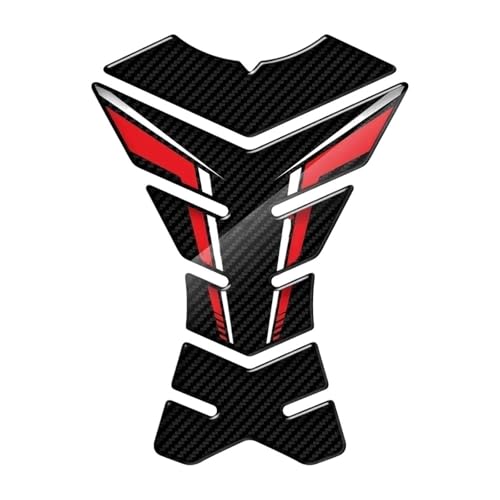 DYDGUTUFB 3D Epoxidharz Carbon Look Motorrad Tank Pad Schutz Für XJ6 SP ABS Das Ganze Jahr Motorrad-Tankpads(1 Piece 2) von DYDGUTUFB