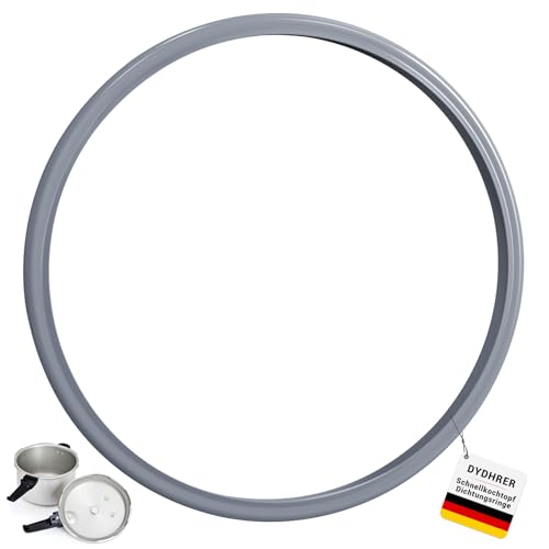 22cm Dichtungsringe für WMF,Dichtungsring für WMF Schnellkochtopf Ersatzteile,Schnellkochtopf Dichtungsringe für WMF 6068559990 6068559997 und Silit 3L 4.5L 6.5L 8.5L,Dichtung Schnellkochtopf,Grau von DYDHRER