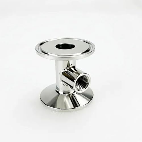 3/4"(19mm) OD50.5mm Tri-Clamp-Rohr, Mit Mittlerem 1/4" Innengewinde For Homebrew-Destillation, SS 304 von DYETEE