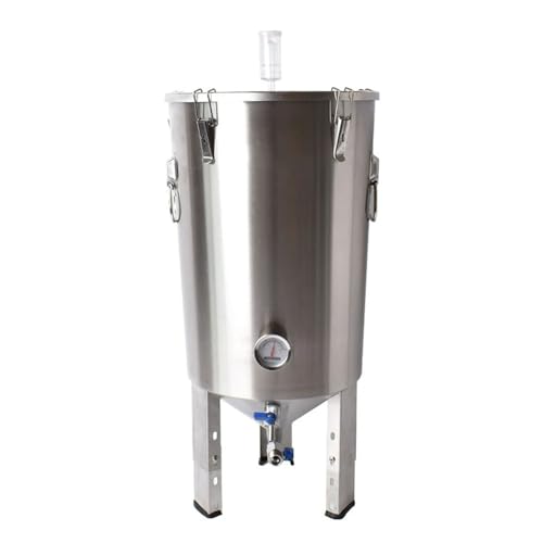 30L Home Conical Brew Beer Fermentation Tanks Micro Brewery Fermentation Tank 304 Edelstahl Selbstgebraut von DYETEE