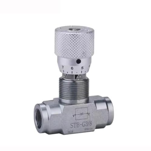 Ventile, Durchflussregelung STB Hydraulisches Drosselventil STB-G1/4 STB-G3/8 STB-G1/2 STB-G3/4 STB-G1(STB-G1-4) von DYETEE