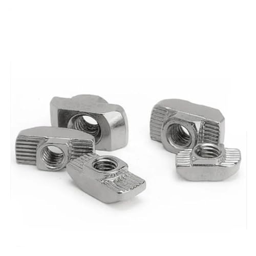 10-100 STÜCKE T-mutter T Mutter Hammer Drop In Schiebemutter Befestigen 1515 2020 2525 3030 4040 4545 EU Aluminium Extrusion Einfache Montage(4040-m4-10PCS) von DYJLPP