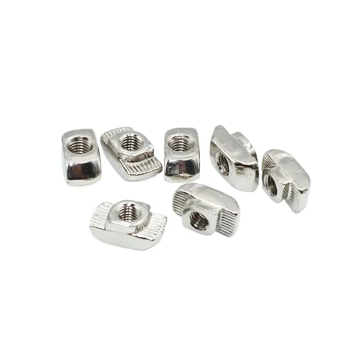 50 teile/los M3/M4/M5 for 20 30 40 45 Slot T-mutter Schiebe T Muttern Hammer Drop in Mutter Befestigen Stecker Aluminium Extrusion Profil Einfache Montage(45-M8) von DYJLPP