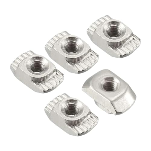 Gleit-T-Mutter Aluminiumprofil Befestigungselement T-Muttern 3D-Drucker Gleitmutter Hammerkopf Nutenstein 20 30 40 EU Einfache Montage(4040 M8-10pcs) von DYJLPP