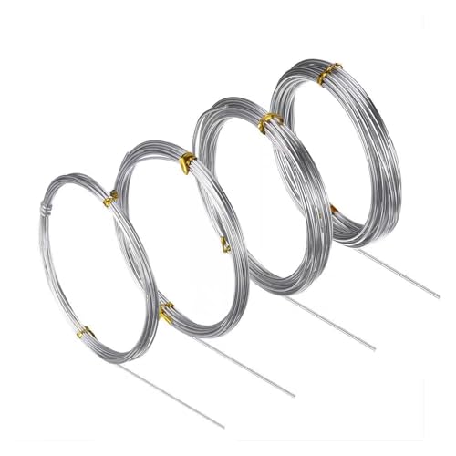 Hochbelastbar 1 Rolle 304 Edelstahl Weichstahldraht 1-100 Meter Durchmesser 0,02-3 mm Einzelstrang Zurrdraht Weicheisendraht Rostfrei(0.3mm X 50M) von DYJLPP