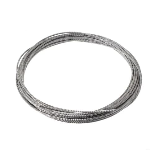 Hochbelastbar 304 Edelstahl-Drahtkabel 10 Meter for Gartengeräte im Freien(1.2mm) von DYJLPP