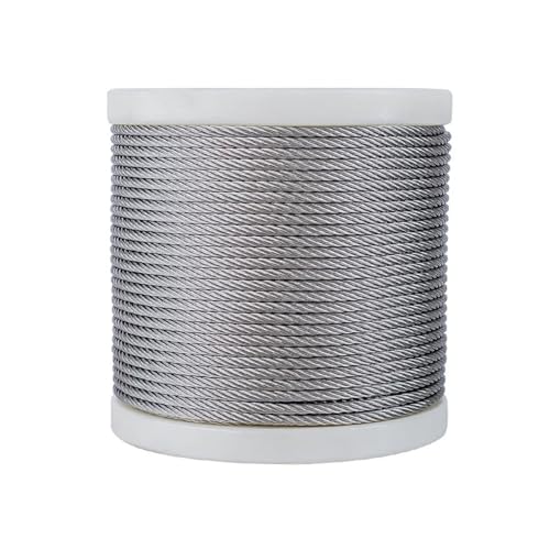 Hochbelastbar 5/10 Meter Stahl PVC-beschichtetes flexibles Drahtseil, weiches Kabel, transparente Beleuchtungsvorhangschnur, komplette Spezifikationen(8.0mmx5.0m) von DYJLPP