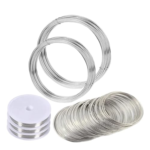 Hochbelastbar Edelstahldraht, harter Draht/weicher Draht, Einzelstrang, Zurrdurchmesser 0,02/0,3/0,4/0,5/0,6/0,8/1–3 mm, Edelstahldraht(2.5mm x 5.0m) von DYJLPP