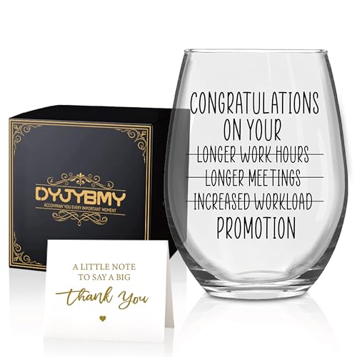 DYJYBMY Lustiges Weinglas ohne Stiel mit Geschenkbox, Geschenk zum Einzug, für Chef, Kollegen, Führer, Regisseur, Freunde, Familie, Bestie, Büro, lustiger Weinbecher von DYJYBMY