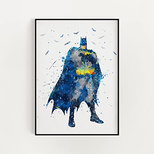 DYKGRAAF Arkham Splash, DIN A4 Hochformat (210x297 mm), Kunstdruck Poster für Wohnzimmer, Art Print Schlafzimmer, Küche, Esszimmer, Wandbild Geschenk Wanddeko - ohne Rahmen von DYKGRAAF