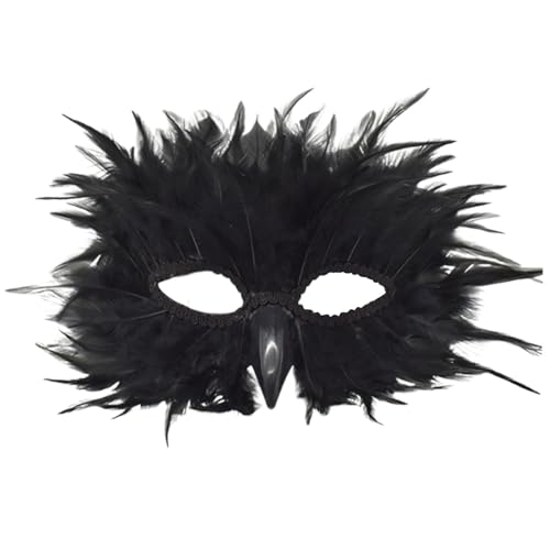 DYKeWei Feder Lange Feder Karneval Festival Maskerade Party Mehrere Feder Party Dress Up Requisiten Partydekorationen Für Frauen (E #2, One Size) von DYKeWei