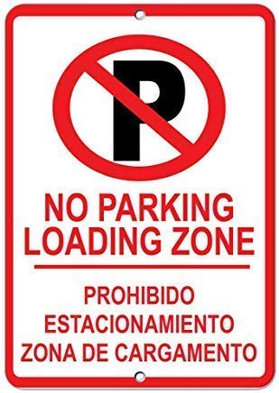 DYLAN MILLER "Keep Gate Closed & Locked at All Times" Blau-Rot auf weißer Garage, Haushof, Warnschild, 20,3 x 30,5 cm, Blechschild für drinnen und draußen, TFA429 von DYLAN MILLER