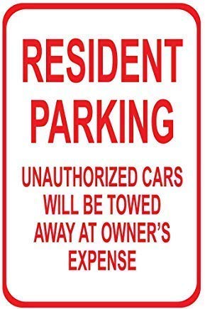 DYLAN MILLER Schild mit Aufschrift "Do Not Block Driveway and Mailbox", Hinweisschild, Warnschild, 20,3 x 30,5 cm, Blechschild für drinnen und draußen, TFA464 von DYLAN MILLER