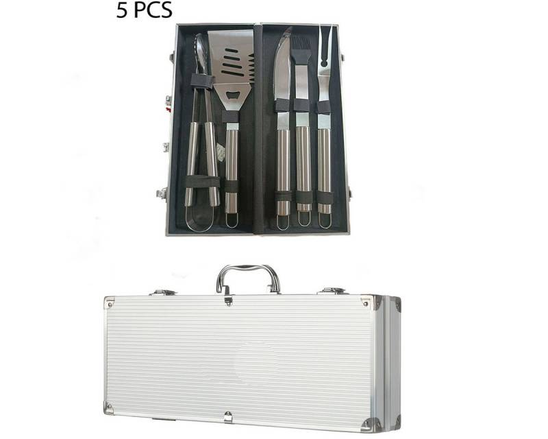 LAPAPRO Grillbesteck-Set BBQ Zubehör Grill Werkzeug Set mit Kasten für Outdoor-Grill, (SET) von LAPAPRO