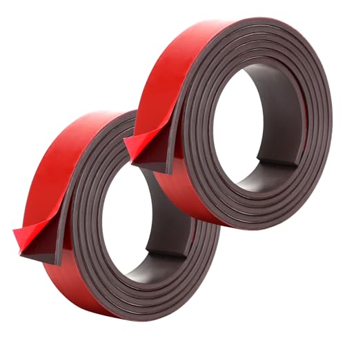 2 Stück Magnetklebeband mit Starkem, Selbstklebendes Magnetband für Fliegengitter, 1m Dünner & Flexibler Magnetstreifen, Magnetband für Magnete, Magnetband Extra Stark für Weißwandtafel DIY Projekte 2 Stück Magnetklebeband mit Starkem, Selbstklebendes Magnetband für Fliegengitter, 1m Dünner & Flexibler Magnetstreifen, Magnetband für Magnete, Magnetband Extra Stark für Weißwandtafel DIY Projekte von DYMHQ