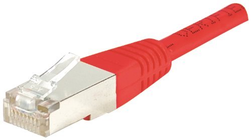 CONNECT 30 m Full Copper RJ45 Cat. 6 F/UTP Patch Cord – rot von DYMO