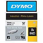 DYMO IND 10857 Rhino Heissschrumpfschlauch 19 mm x 1,5 m Schwarz, Weiß von DYMO