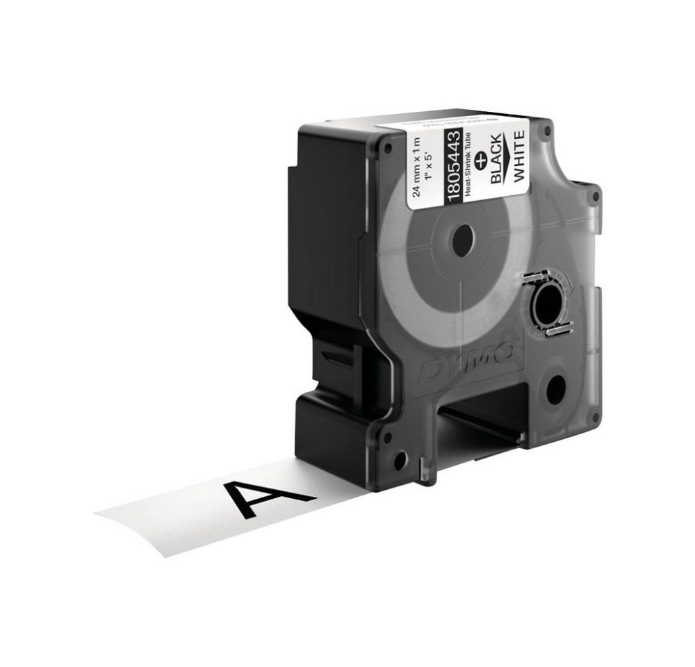 DYMO Schrumpfschlauch 1805443 Heißschrumpfschlauch schwarz/weiß DYMO Schrumpfschlauch 1805443 Heißschrumpfschlauch schwarz/weiß von DYMO