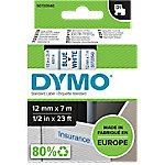 DYMO D1 Beschriftungsband Authentisch 45014 S0720540 Selbsthaftend Blau auf Weiß 12 mm x 7 m von DYMO