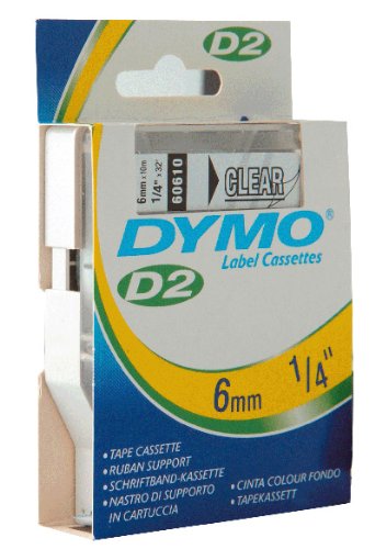 Dymo D2 Band Halterung mm x 10 m transparent 6 mm von DYMO