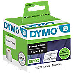 DYMO LW Versandetiketten Authentisch 99014 S0722430 Selbsthaftend Schwarz auf Weiß 54 x 101 mm 220 Etiketten von DYMO