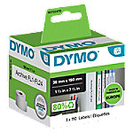 DYMO LW Rückenschilder Authentisch 99018 S0722470 Selbsthaftend Schwarz auf Weiß 38 x 190 mm 110 Etiketten von DYMO