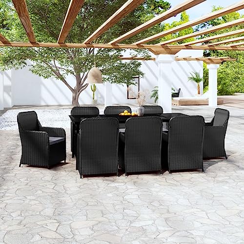 DYRJDJWIDHW 12-TLG. Garten-Lounge-Set mit Kissen Cremeweiß Massivholz Akaziegartenmöbel Garten Lounge balkonmöbel Balkon sofaGeeignet für Gärten, Terrassen von DYRJDJWIDHW