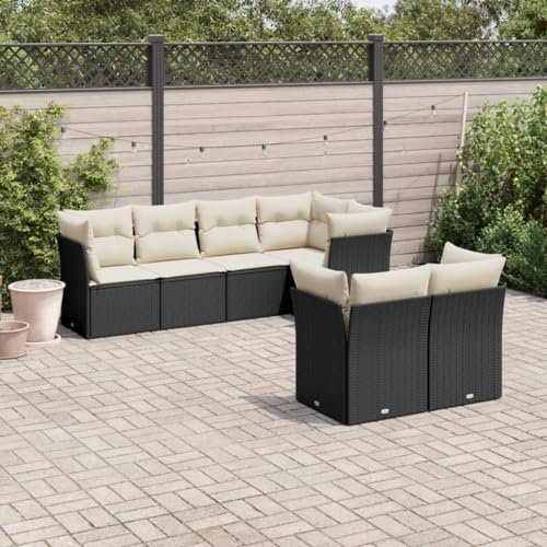 DYRJDJWIDHW 13-TLG. Garten-Sofagarnitur mit Kissen Grau Poly Rattangartenmöbel Set gartenmöbel Garten Lounge balkonmöbelGeeignet für Gärten, Terrassen DYRJDJWIDHW 13-TLG. Garten-Sofagarnitur mit Kissen Grau Poly Rattangartenmöbel Set gartenmöbel Garten Lounge balkonmöbelGeeignet für Gärten, Terrassen von DYRJDJWIDHW