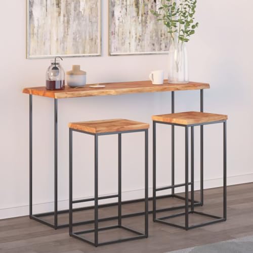 DYRJDJWIDHW 5-TLG. Bistro-Set Poly-Rattan und Hartglas Braungartenmöbel Set Balkon Sofa Garten Lounge gartenmöbelGeeignet für Gärten, Terrassen von DYRJDJWIDHW