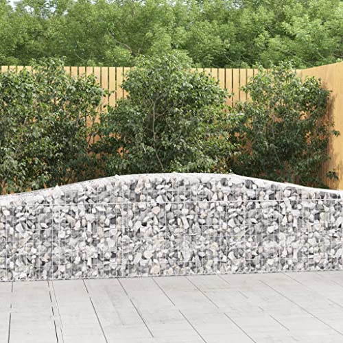 DYRJDJWIDHW 7-TLG. Garten-Essgruppe mit Auflagen Graubalkonmöbel Balkon Sofa sitzlounge Outdoor wetterfest gartenmöbelGeeignet für Gärten, Terrassen von DYRJDJWIDHW